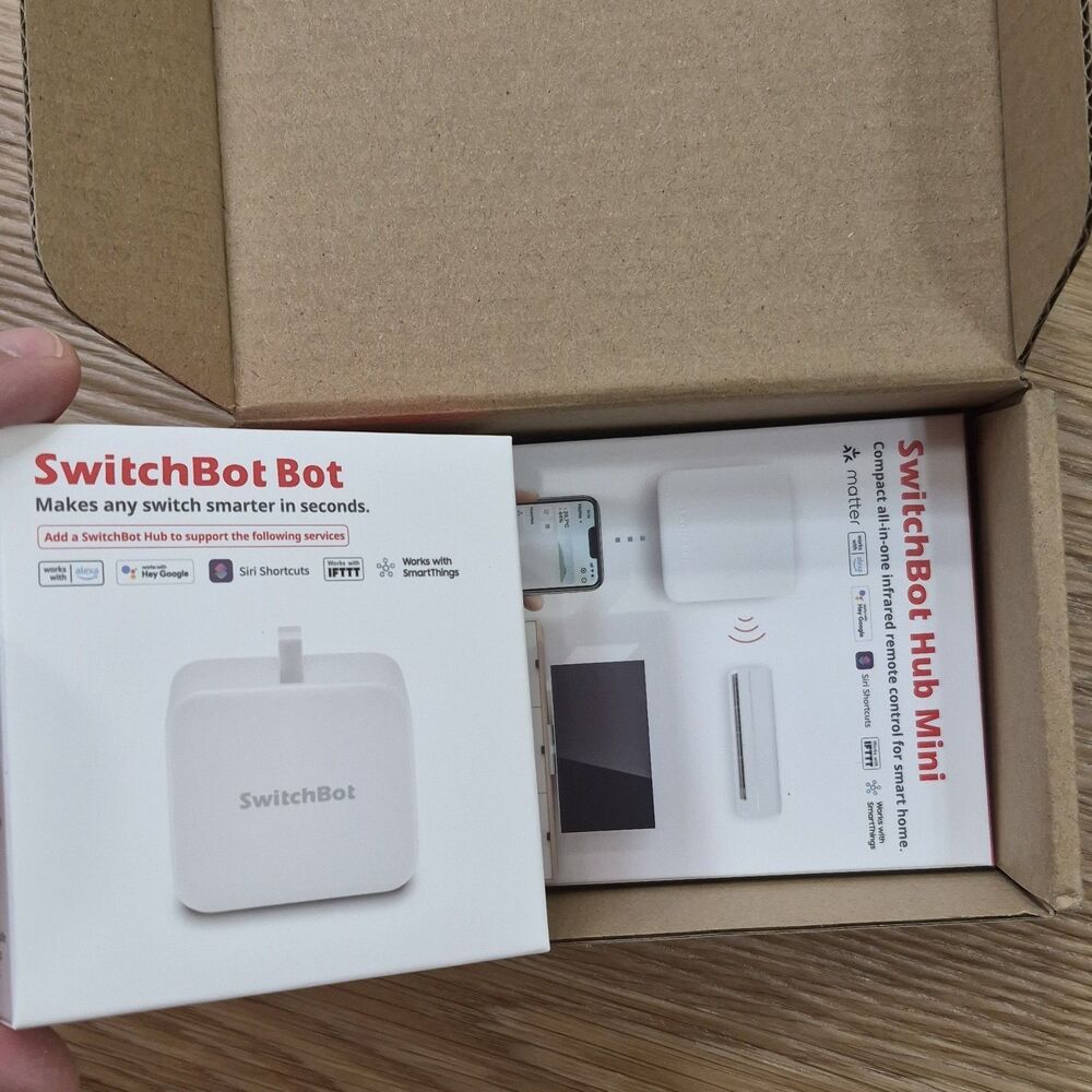 Smart Bluetooth Switch Button Pusher for Rocker & One-Way Switches App Timer - Picture 3 of 4